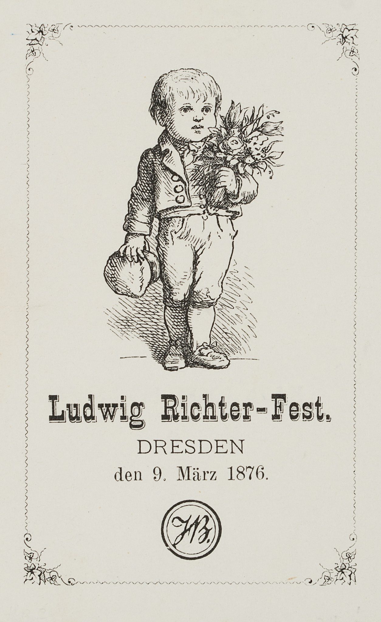 Zum Gruß. Ludwig Richter-Fest