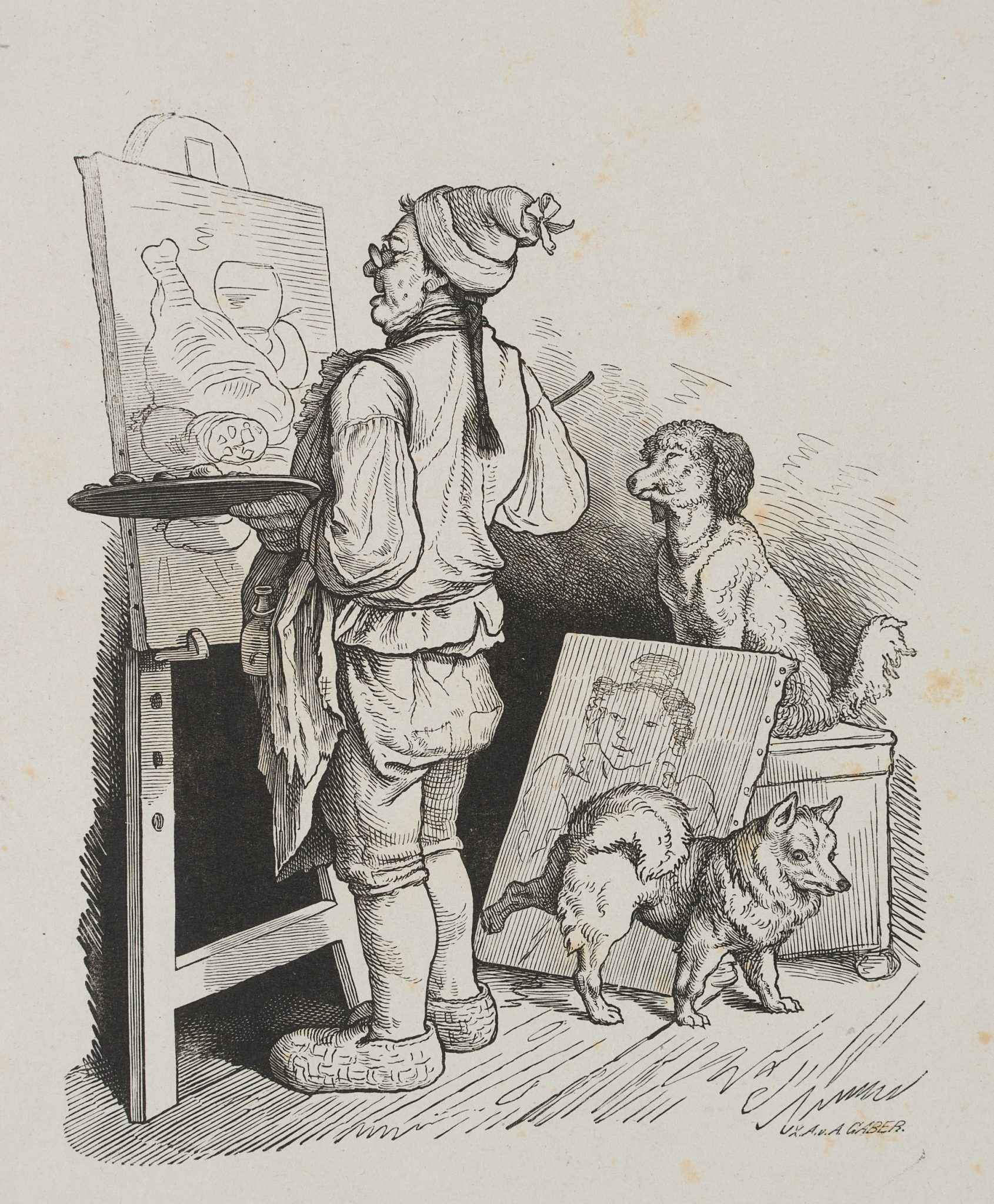 Meister Kenner und Kritikus, Probedruck
