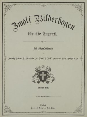 Zwölf Bilderbogen für die Jugend, Mappe