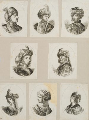 8 Portraits von Orientalen