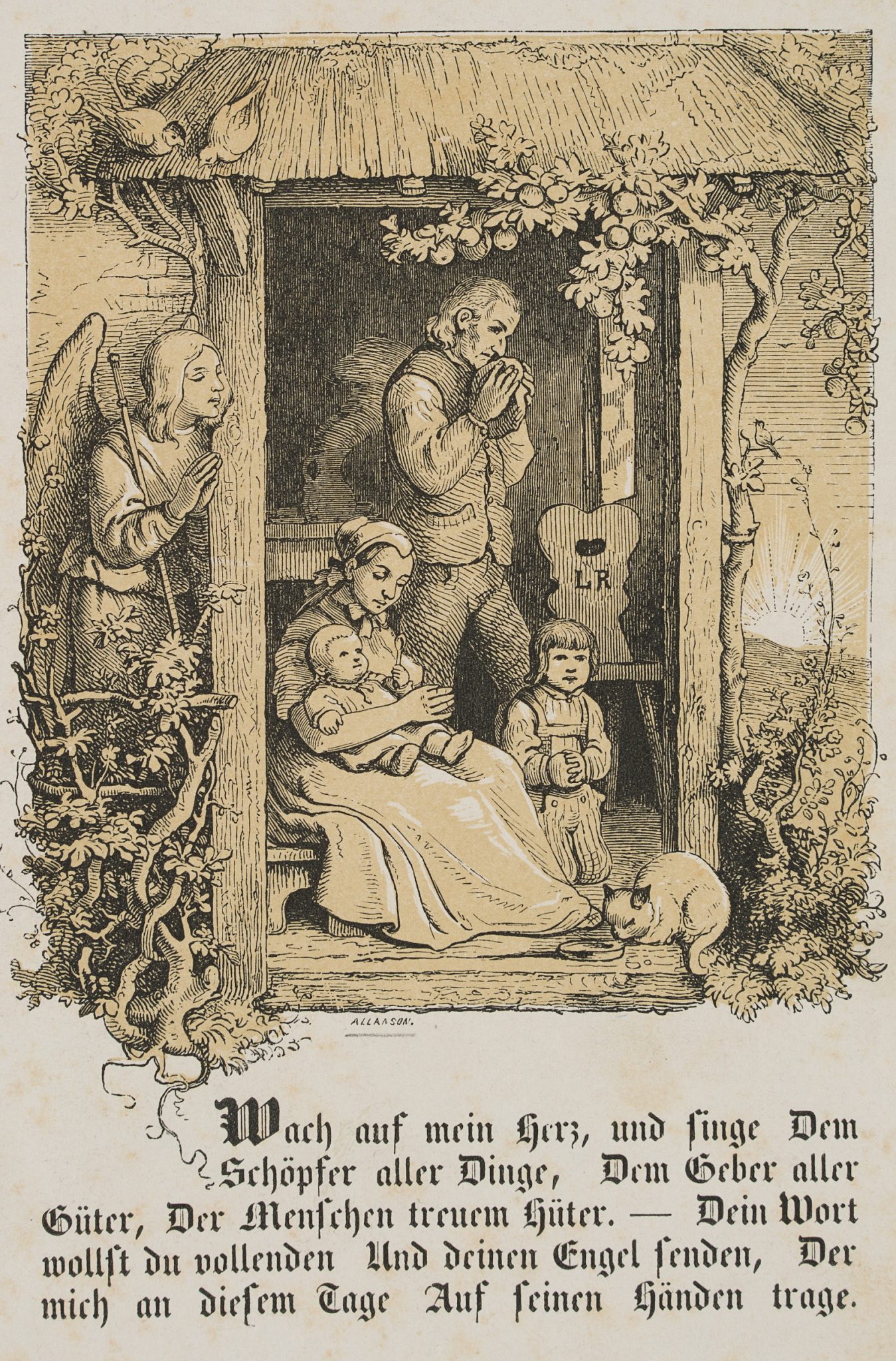 Familienbild, Wach auf mein Herz