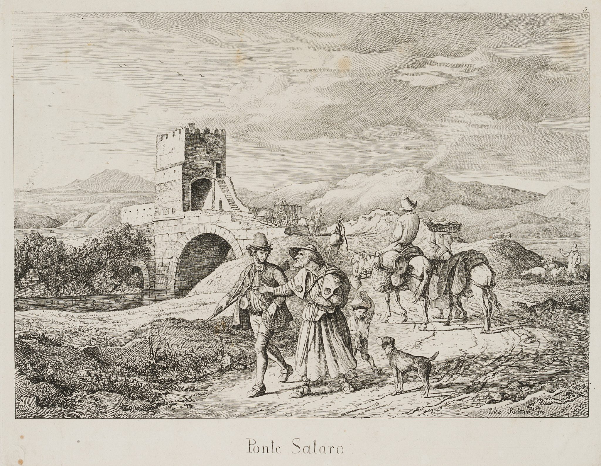 Ponte Salaro bei Rom