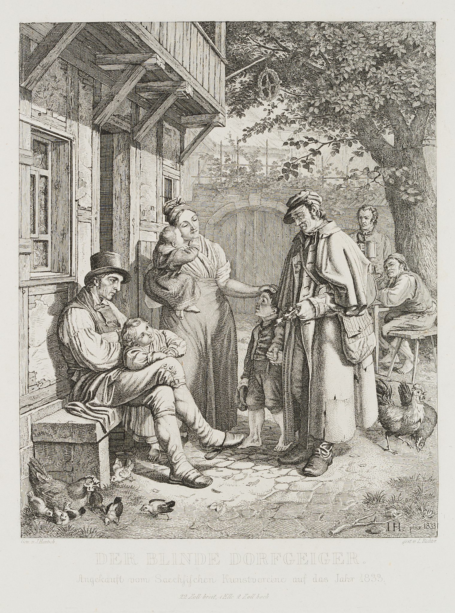 Der blinde Dorfgeiger