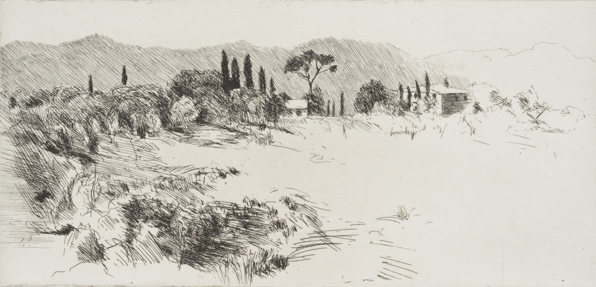 'Landschaft bei Civitella'
