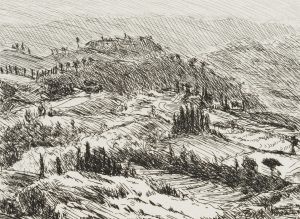 'Toskanische Landschaft'