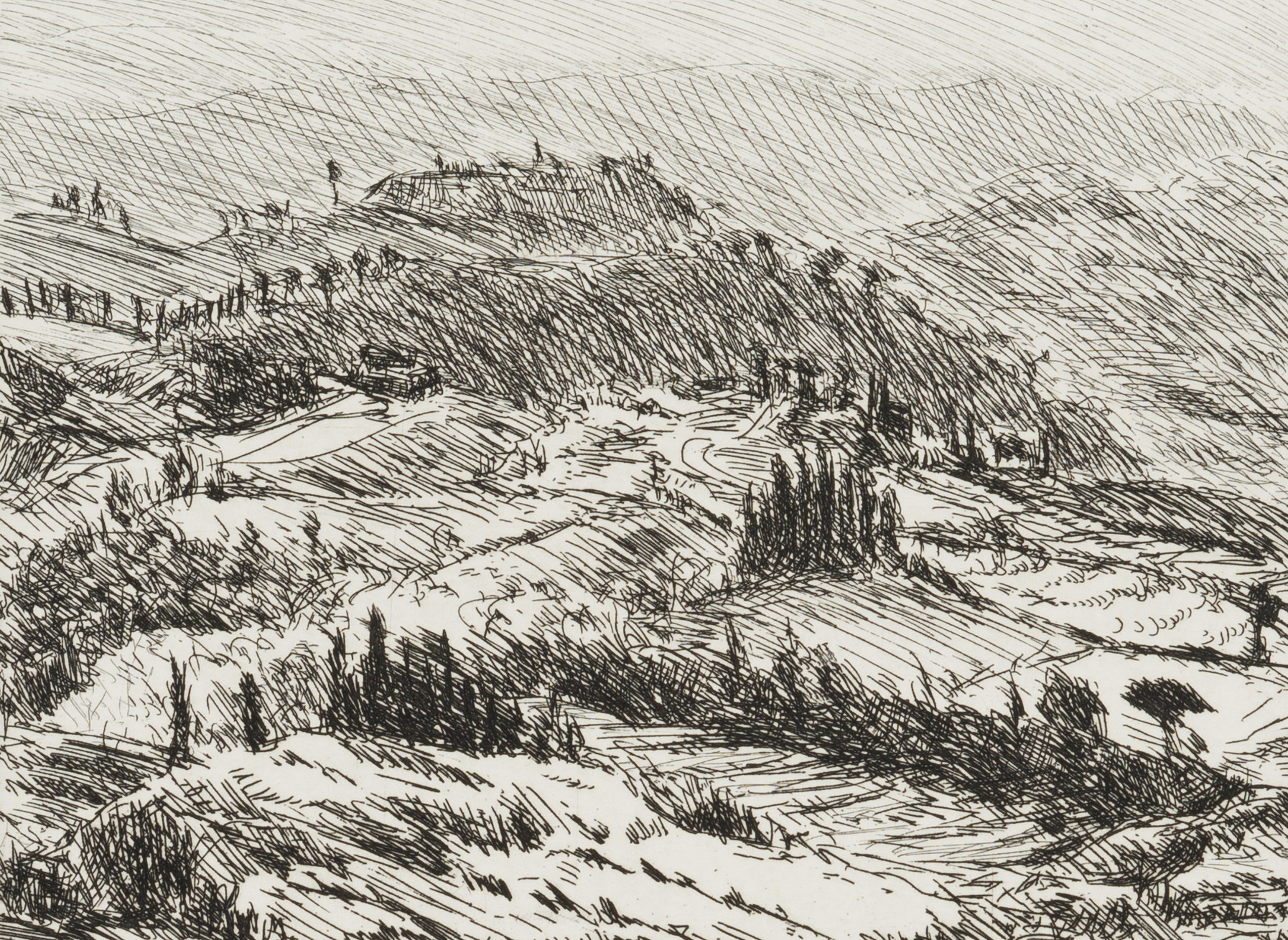 'Toskanische Landschaft'