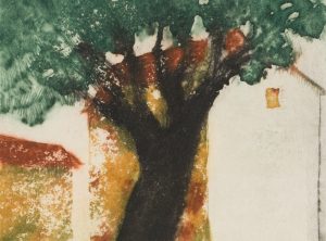 Baum vor Haus