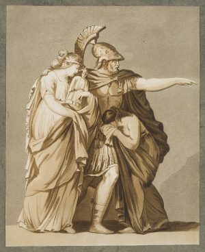 Krieger mit Frauen