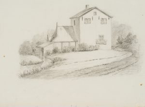 Ansicht einer Mühle
