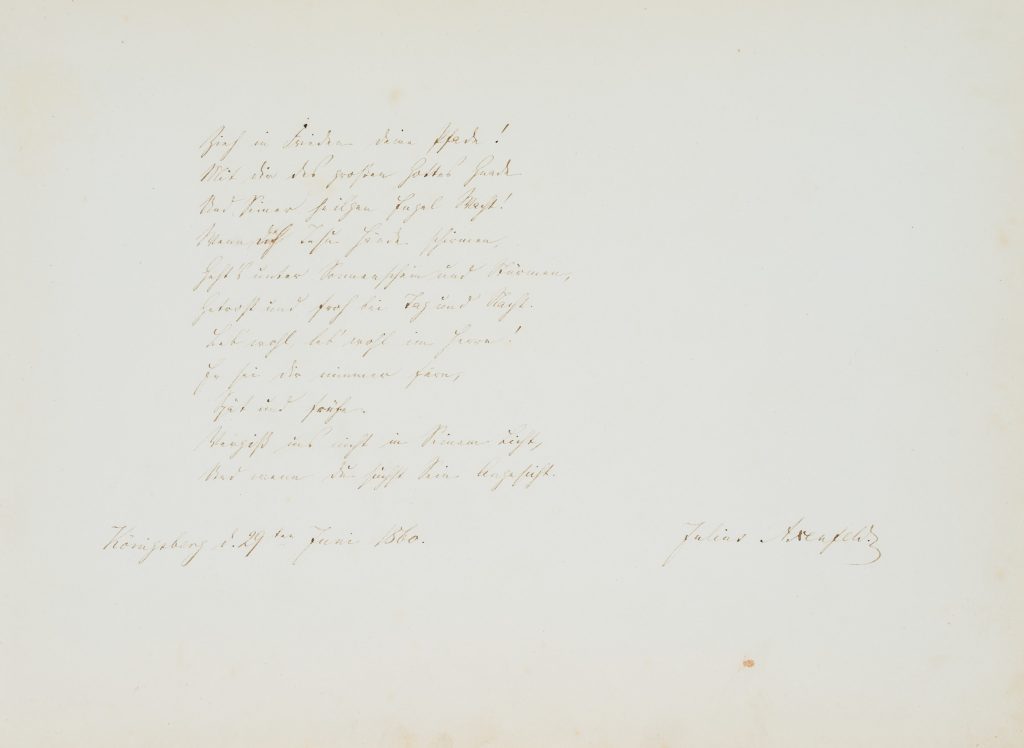 Werk von Julius Axenfeld