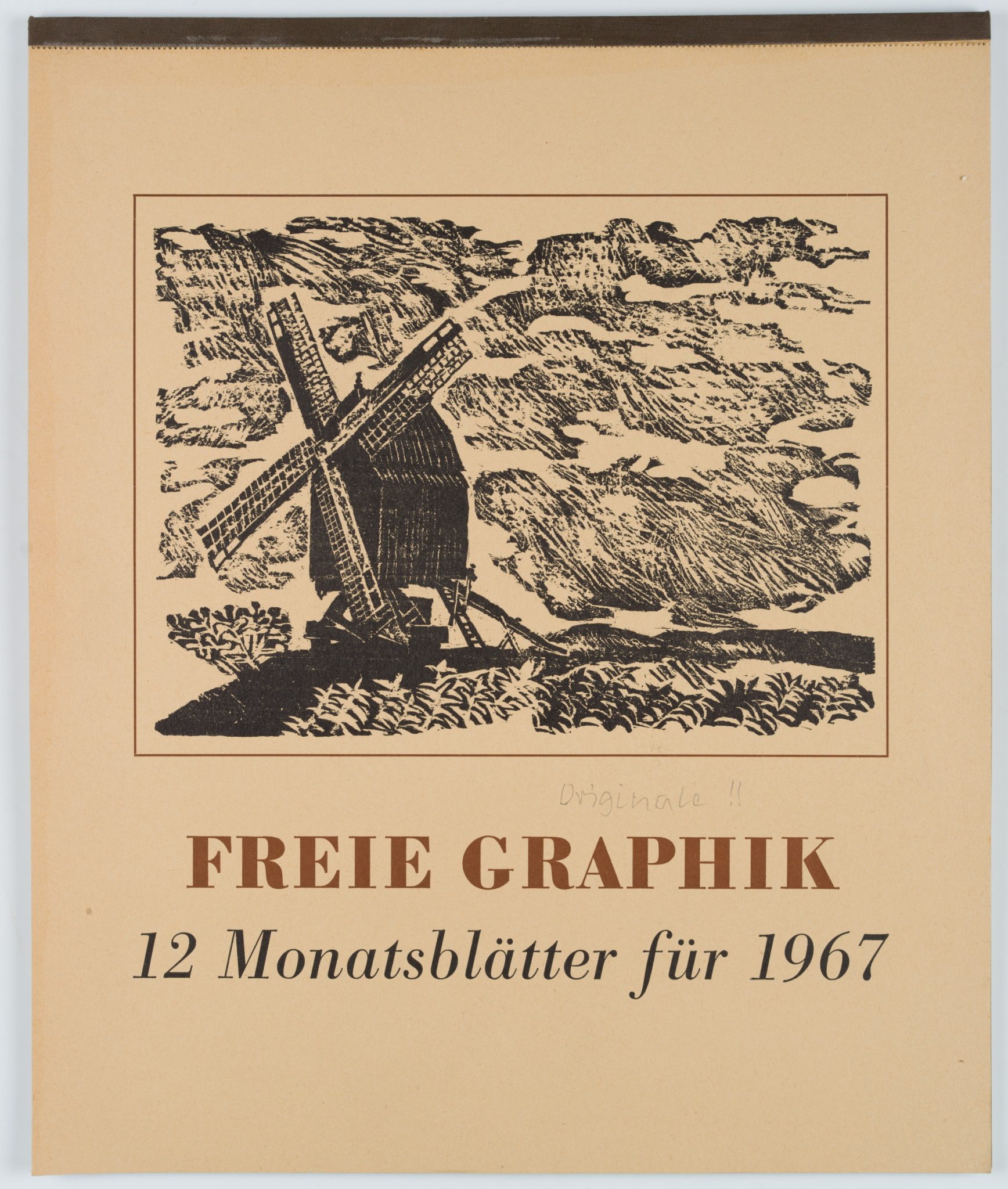 Freie Graphik. 12 Monatsblätter