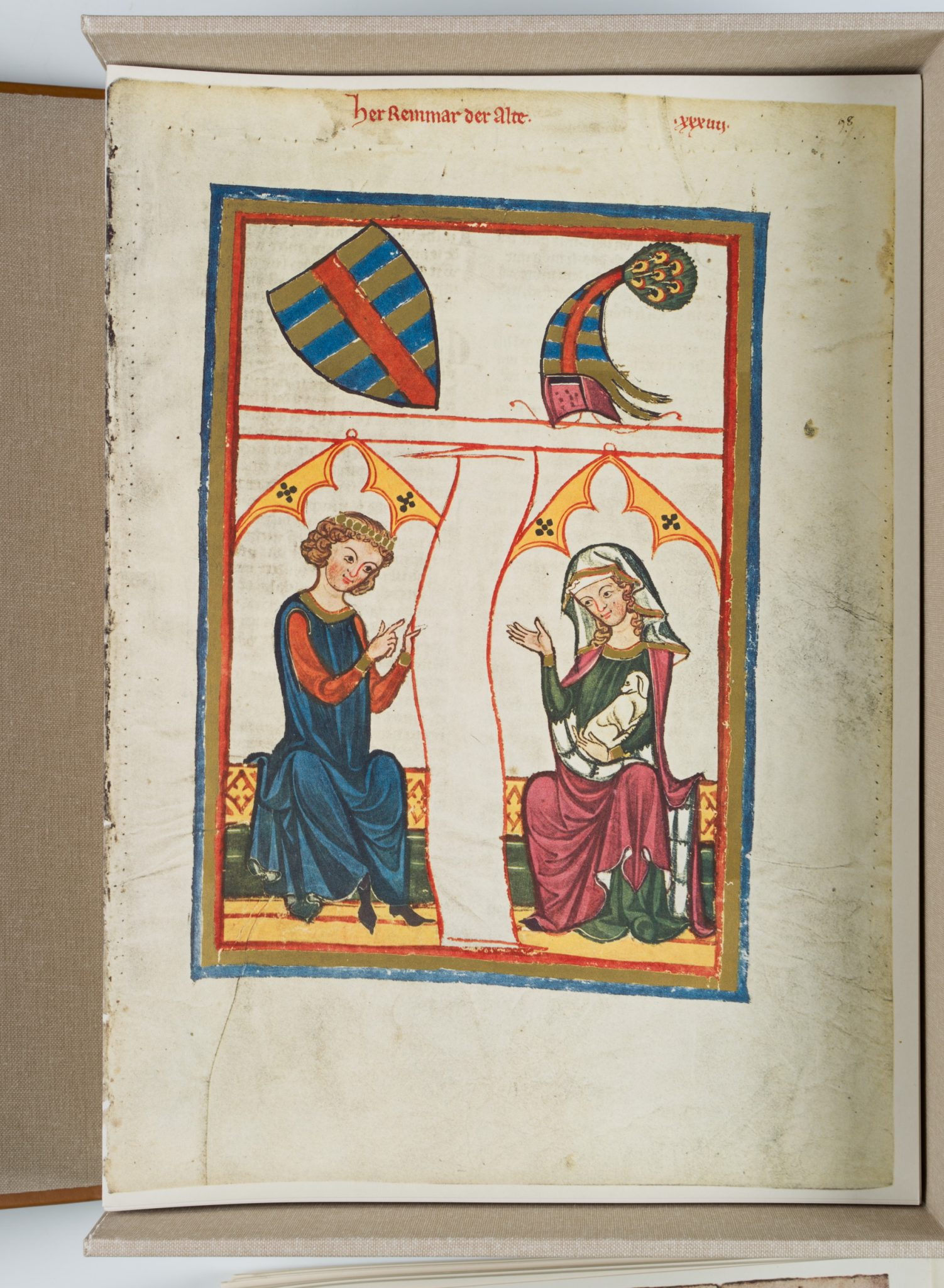 Codex Manesse. Heidelberger Liederhandschrift. Faksimile