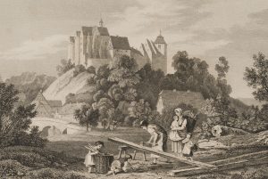 Blick auf Schloss Nossen