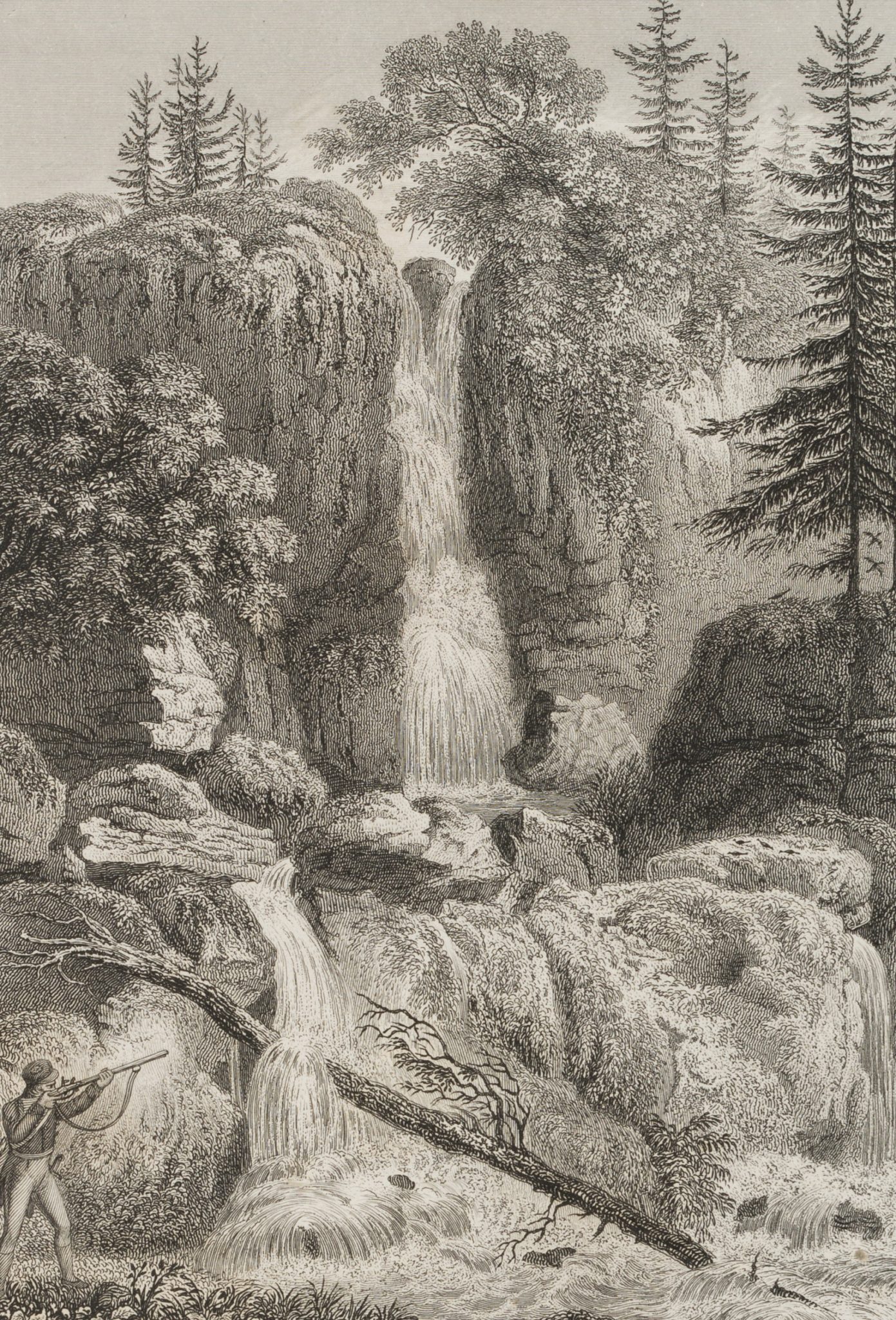 Wasserfall bei Langhennersdorf