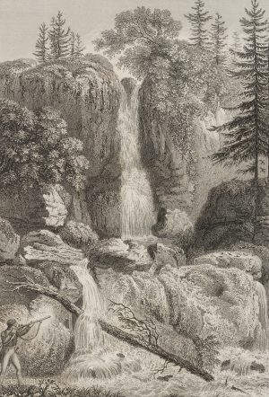 Wasserfall bei Langhennersdorf