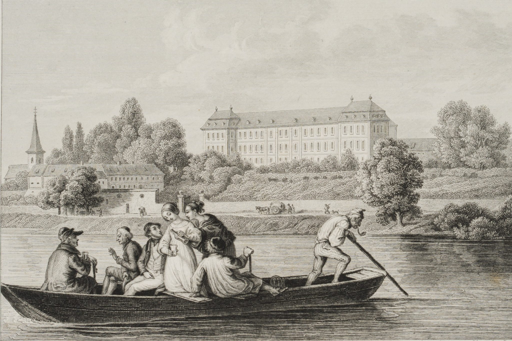Ansicht von Schloss Theres