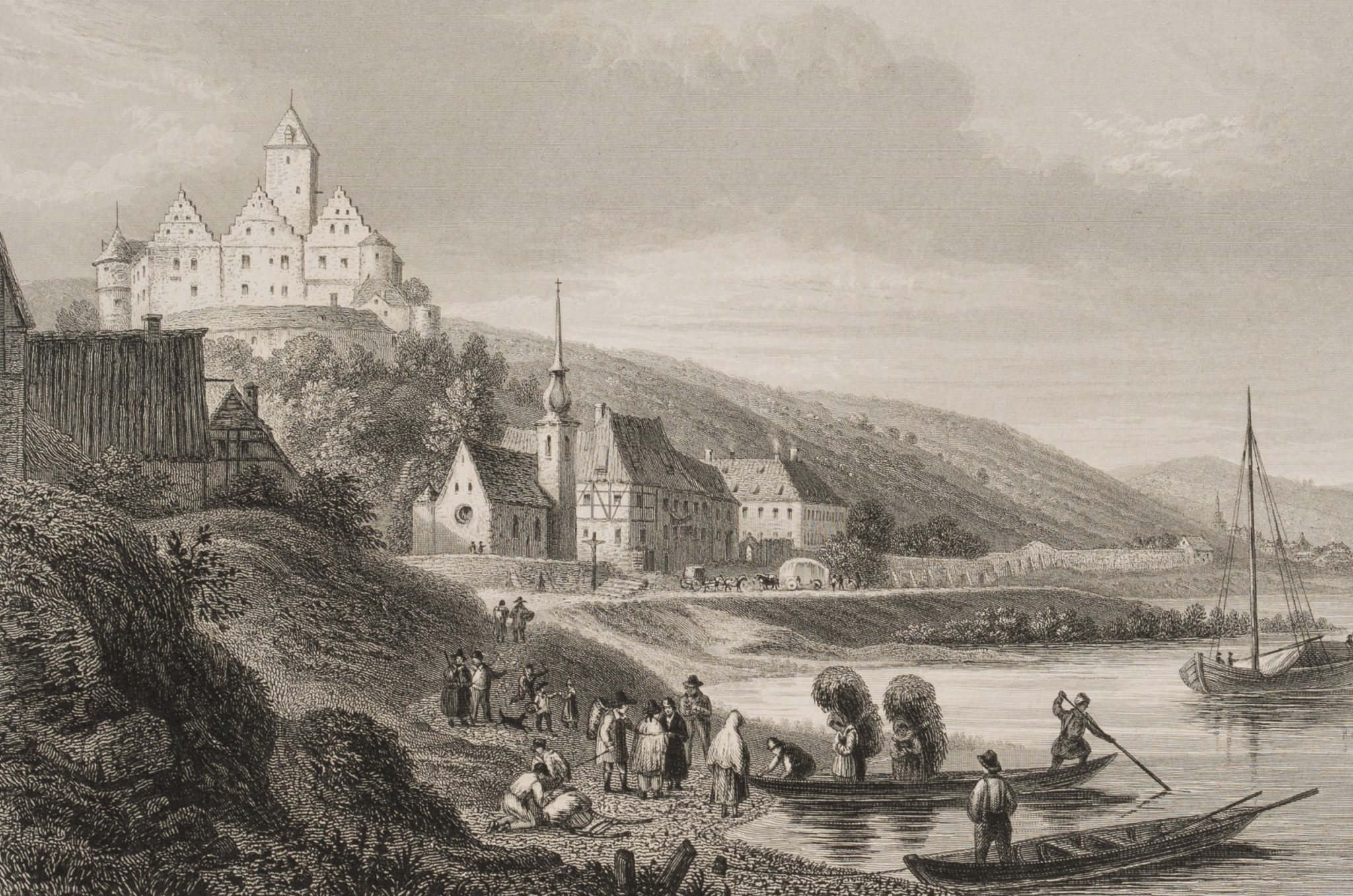 Ansicht von Schloss Mainberg