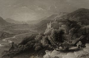 Tal der Wiesent mit Streitberg