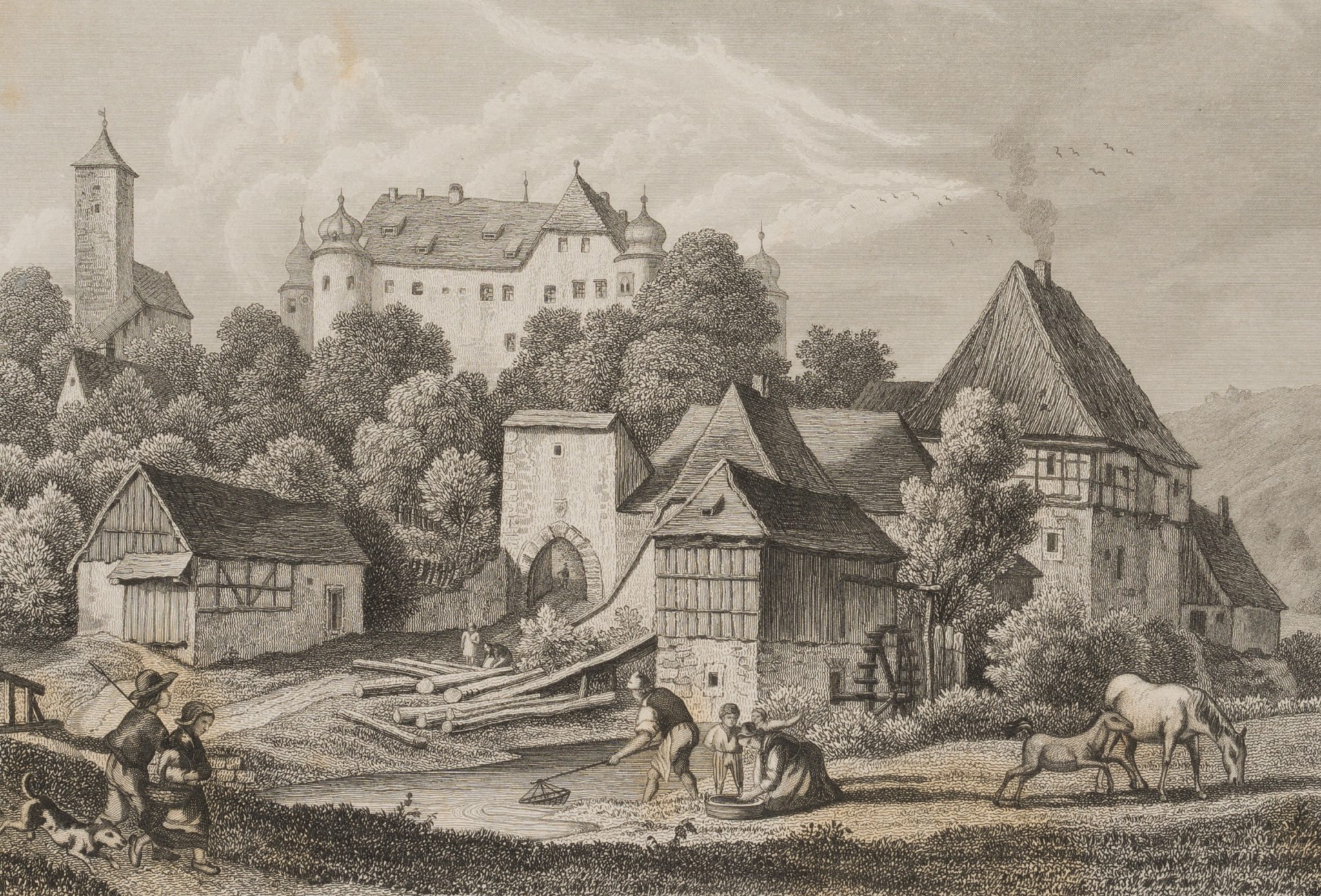 Stadtansicht von Aufseß