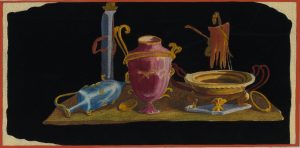 Stillleben mit Vasen und Schalen