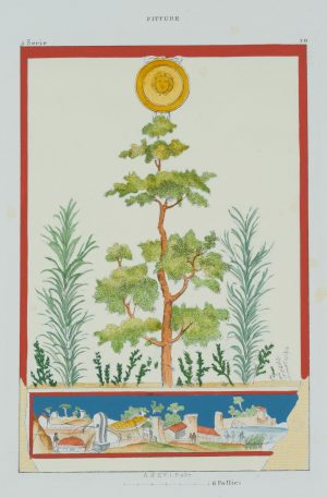 Wanddekoration mit Baum