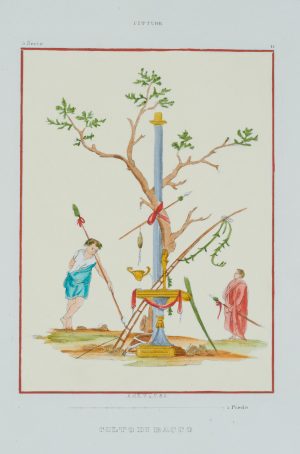 'Culto di Bacco' mit Baum und Säule