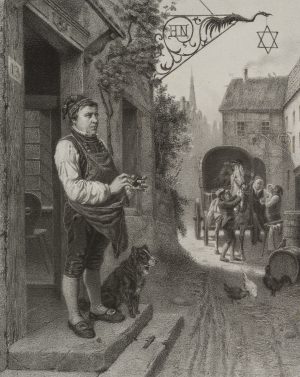 'Brodneid', Straßenszene