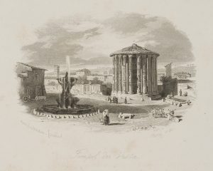 Vestatempel. Forum Romanum