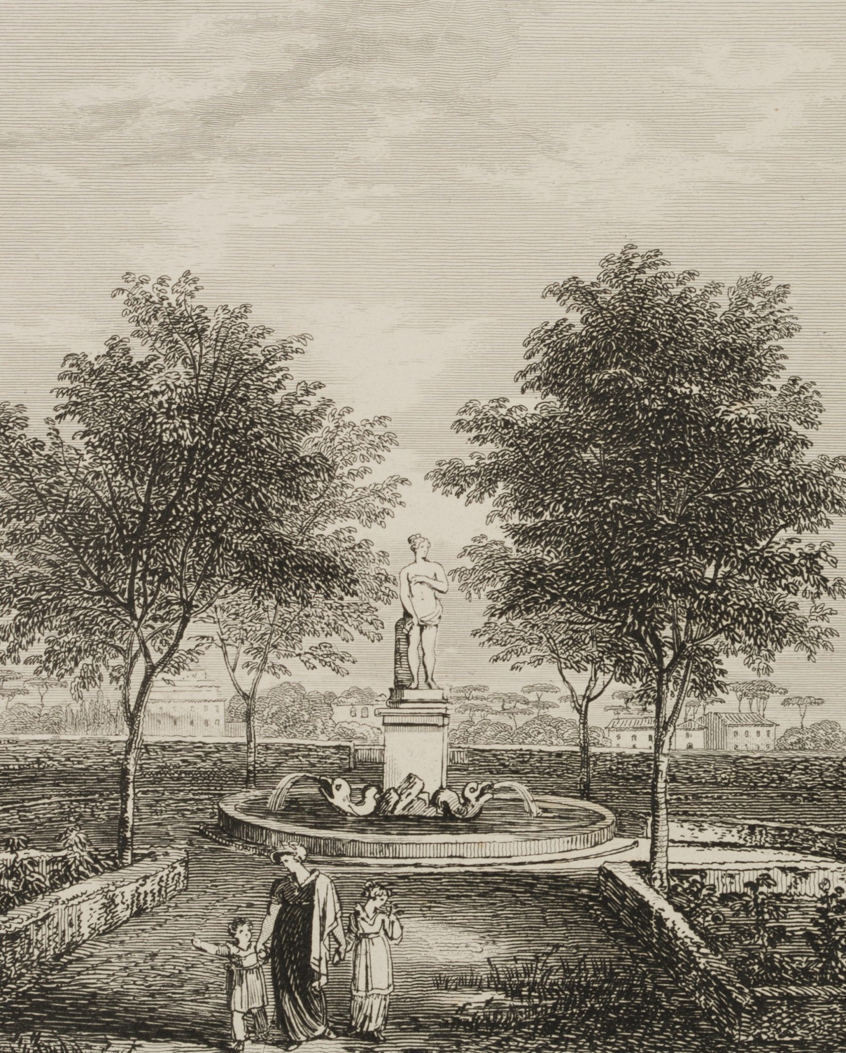 Ansicht bei Villa Medici