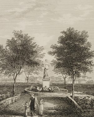 Ansicht bei Villa Medici