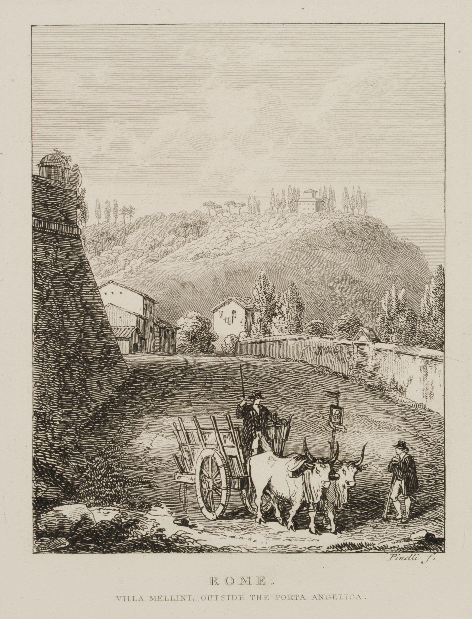 Villa Mellini bei Porta Angelica