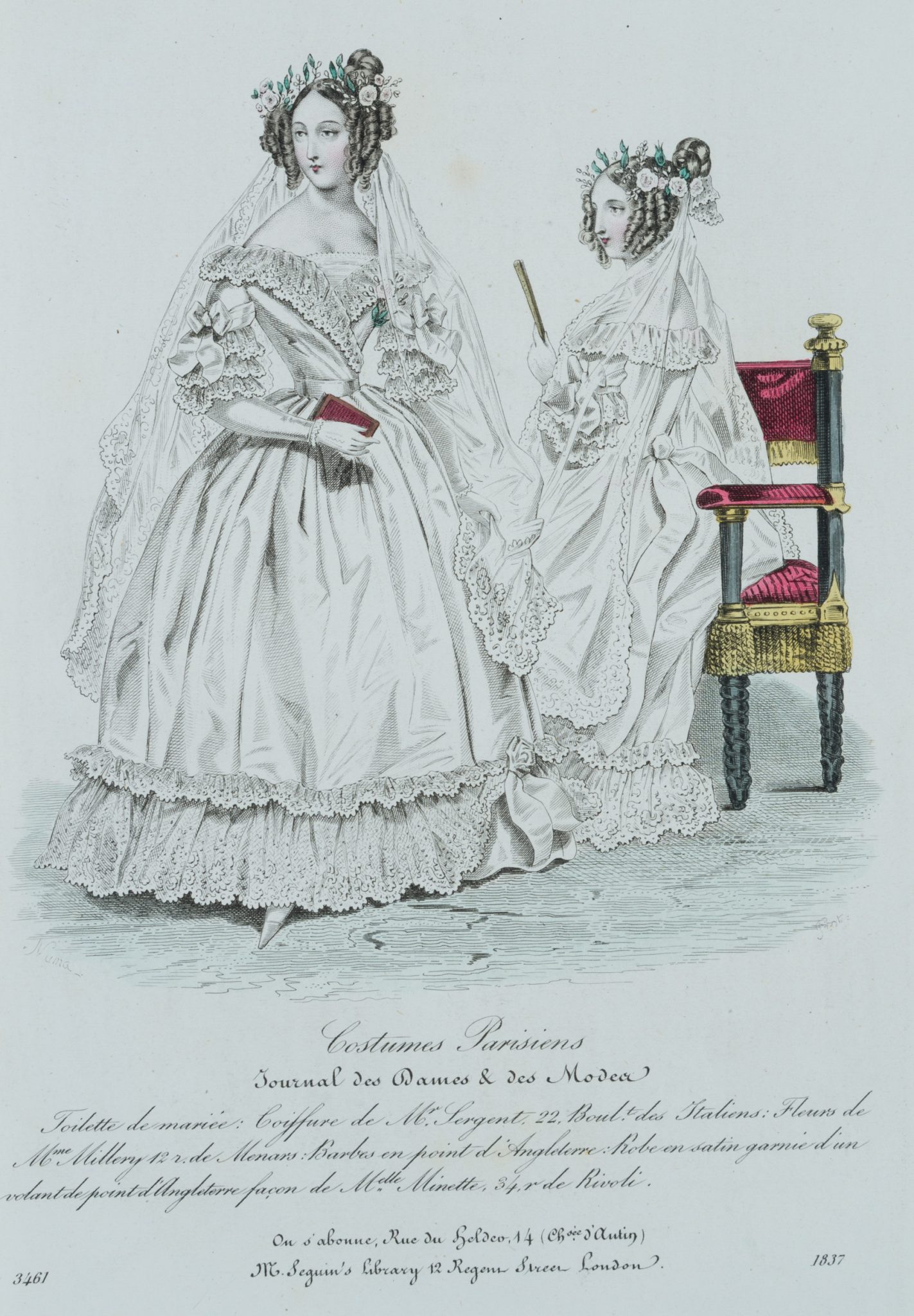 Toilette de mariée