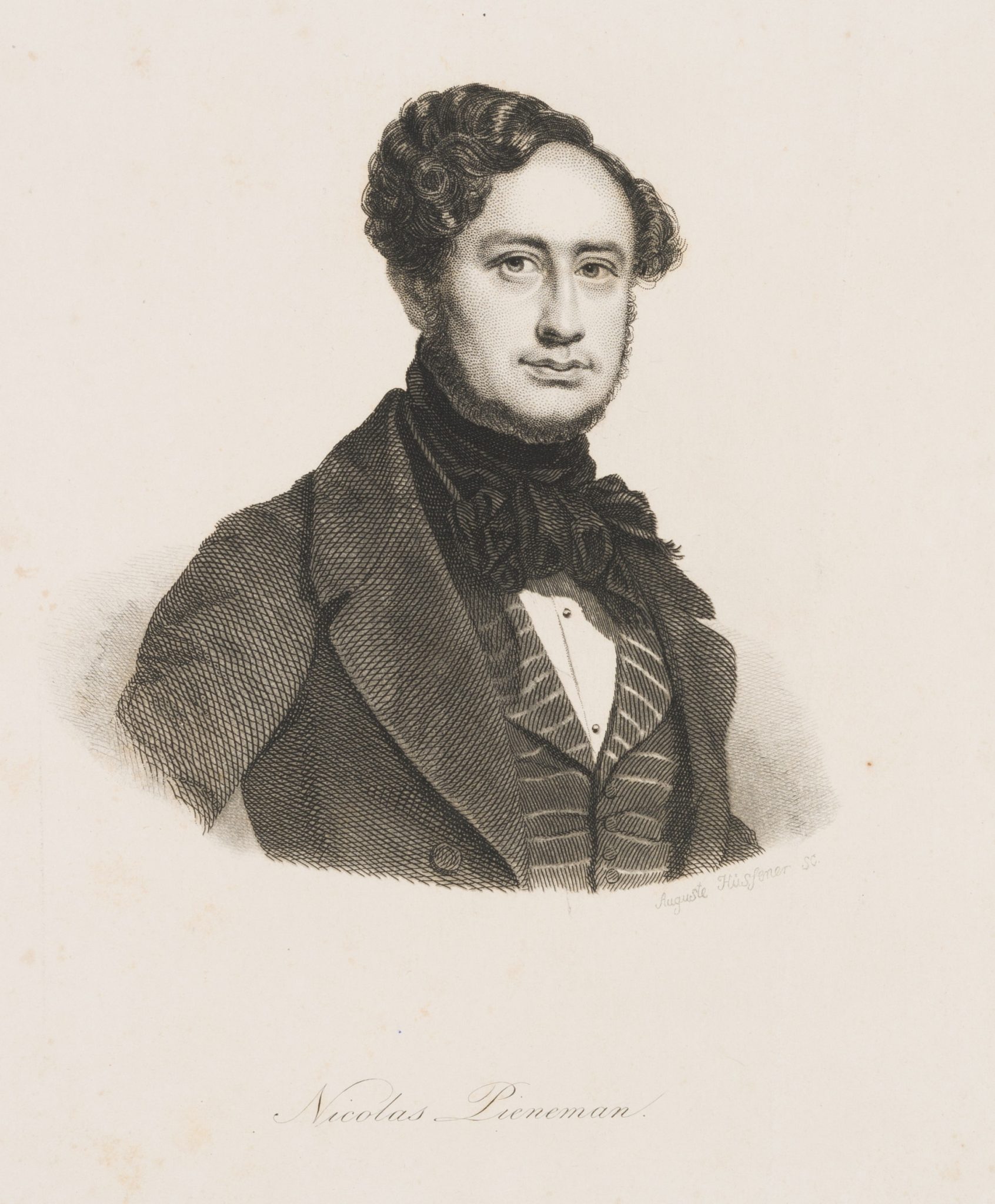Portrait des Malers Nicolas Pieneman