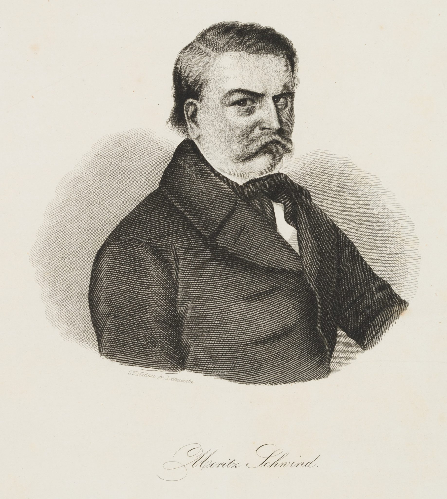 Portrait von Moritz von Schwind