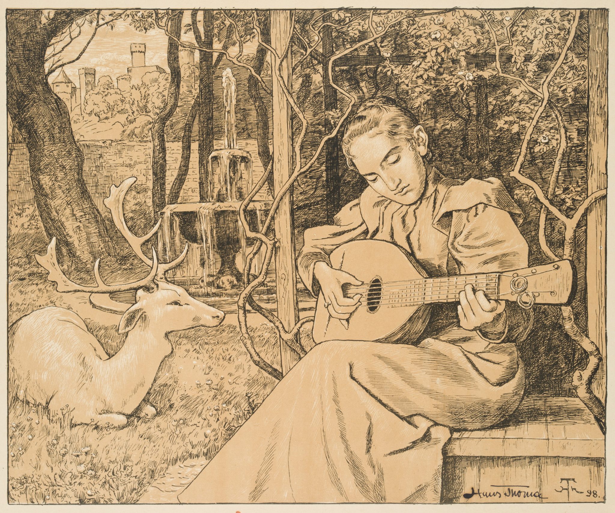 Gitarrenspielerin, Lautenschlägerin