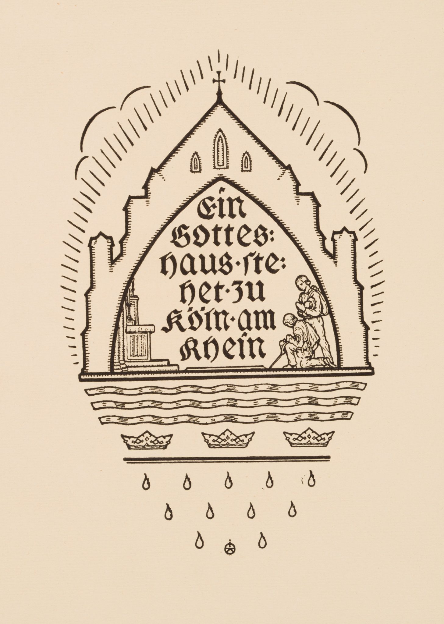 Illustration zum Kolpinglied