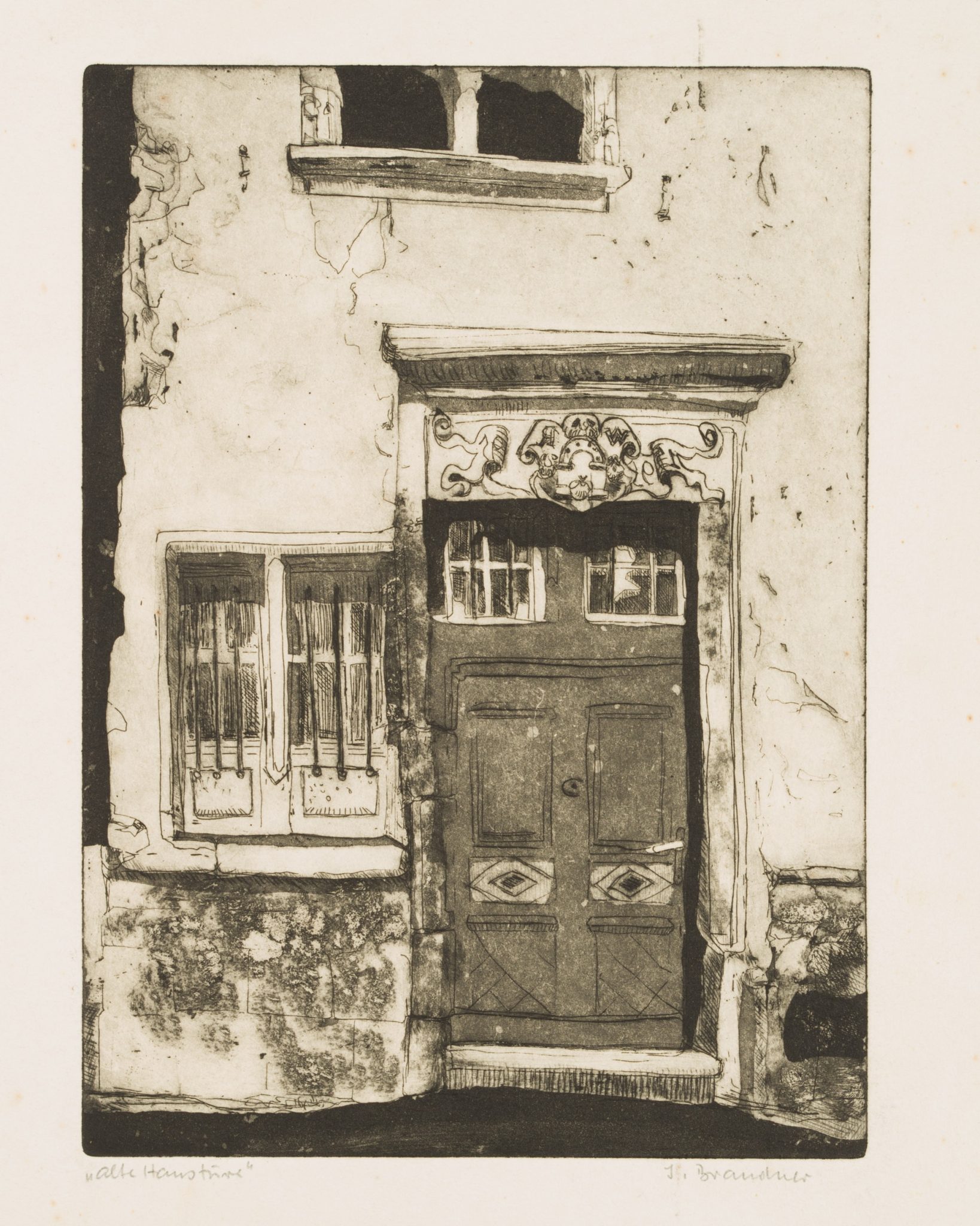 Alte Haustüre