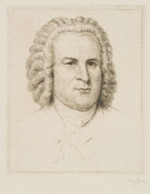Porträt J. S. Bach (1685-1750)