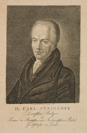 Porträt C. F. Steinkopf (1773-1859)