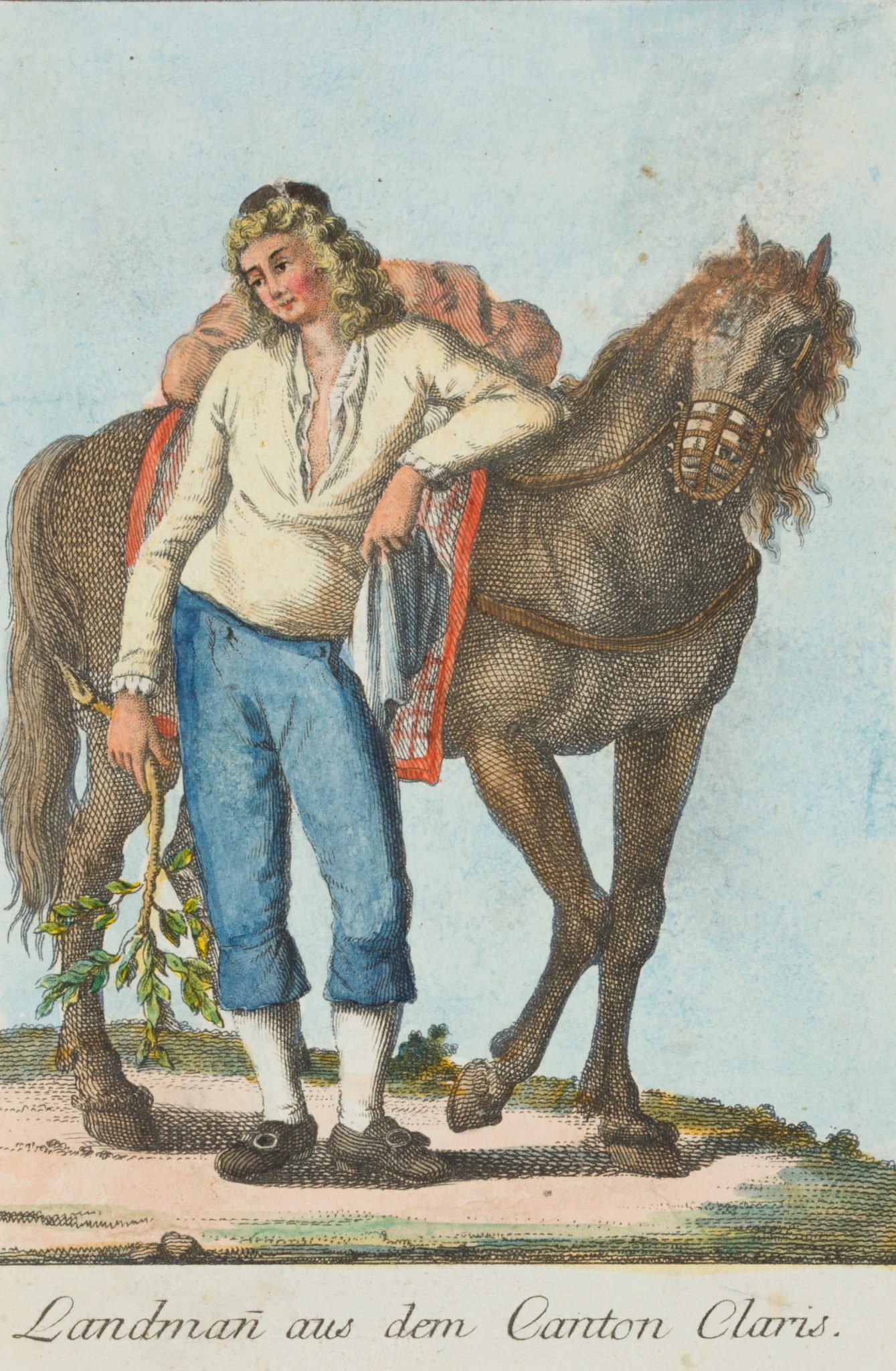 Landmann aus dem Glarus