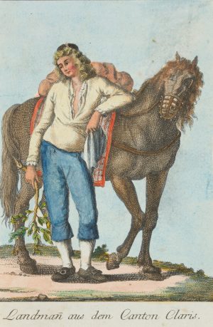 Landmann aus dem Glarus