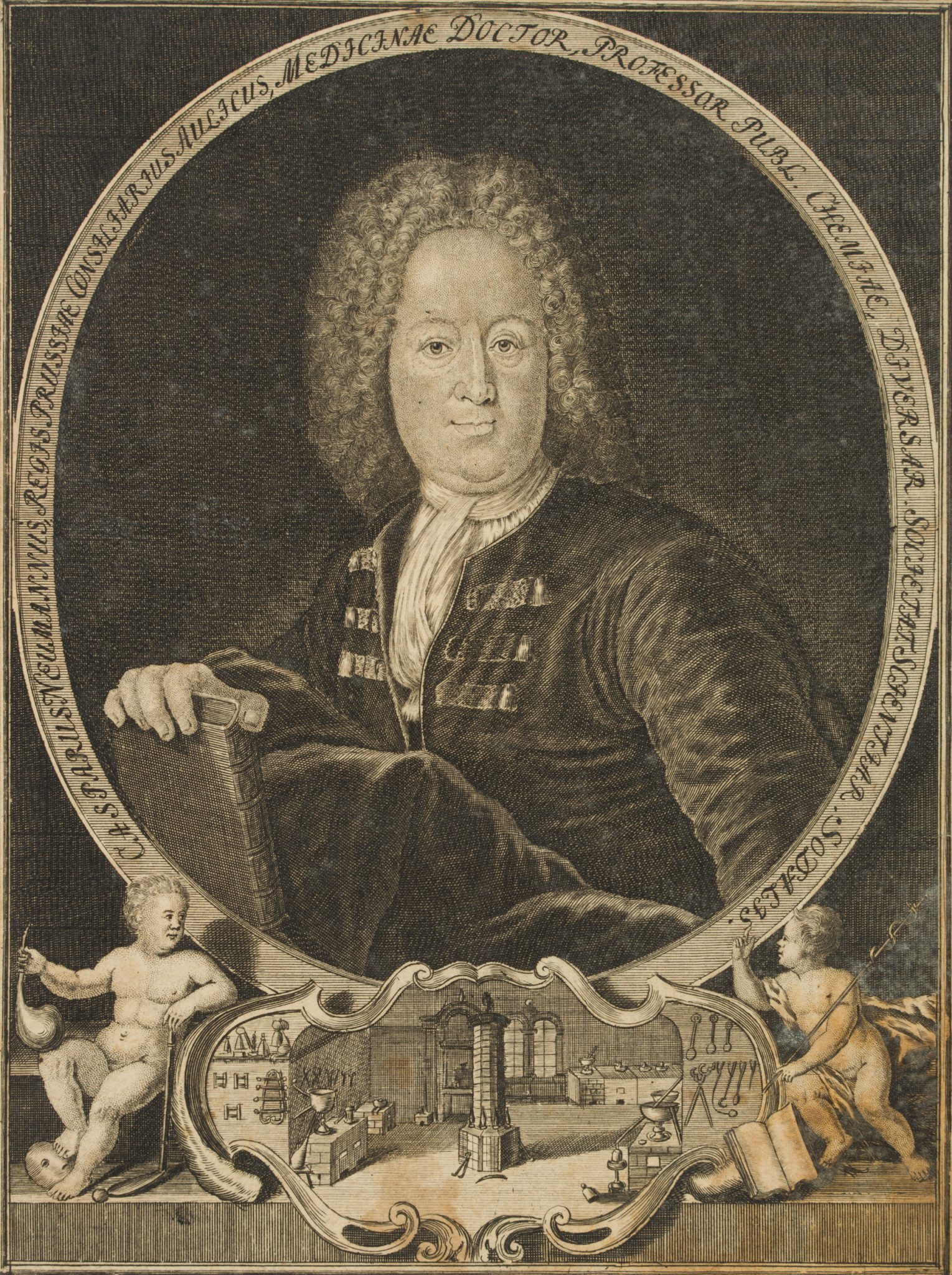 Porträt C. Neumann (1683-1737)