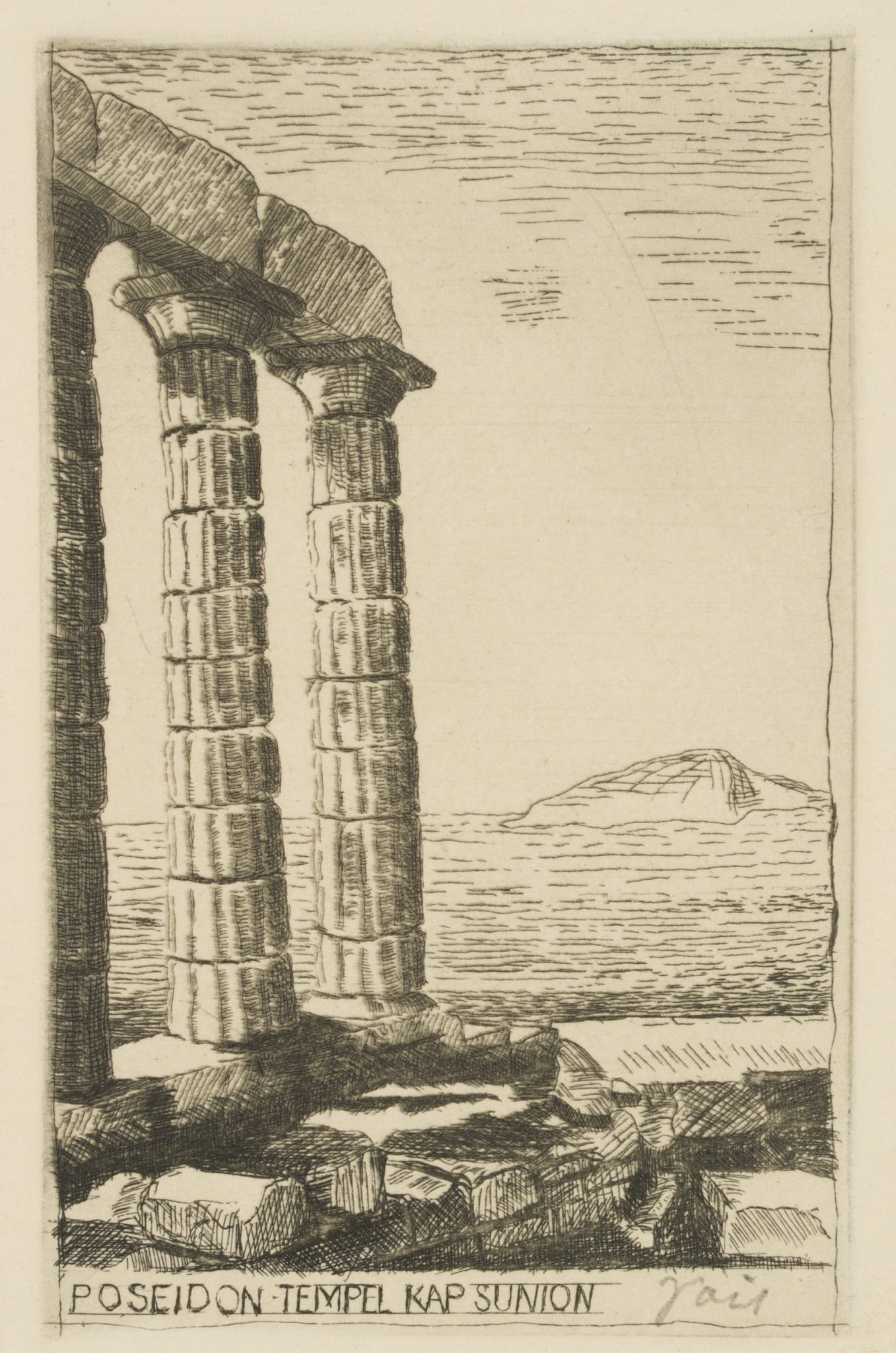 Poseidontempel am Kap Sounion