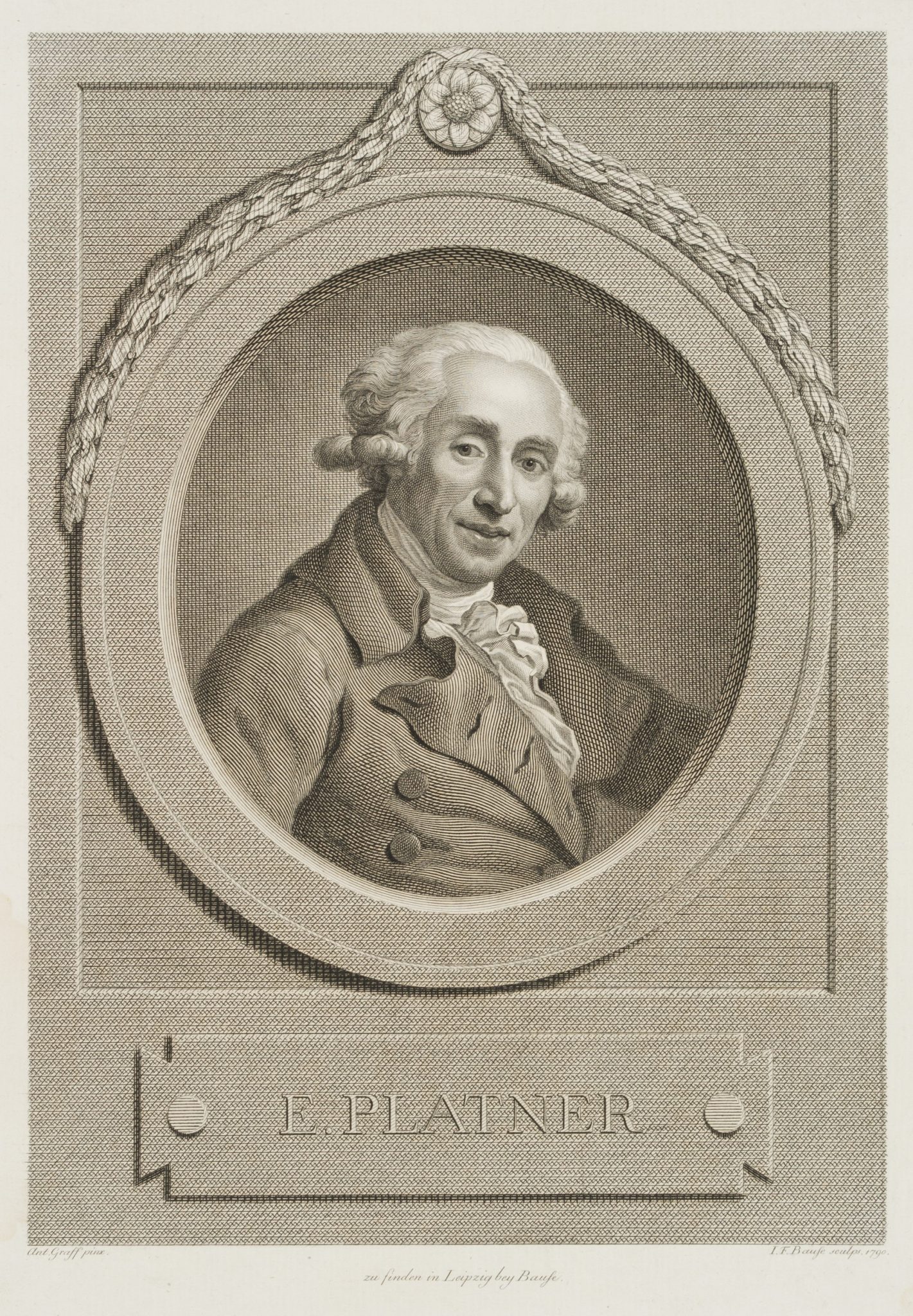 Porträt E. Platner (1744-1818)