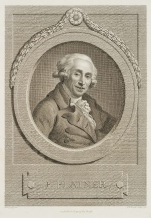 Porträt E. Platner (1744-1818)