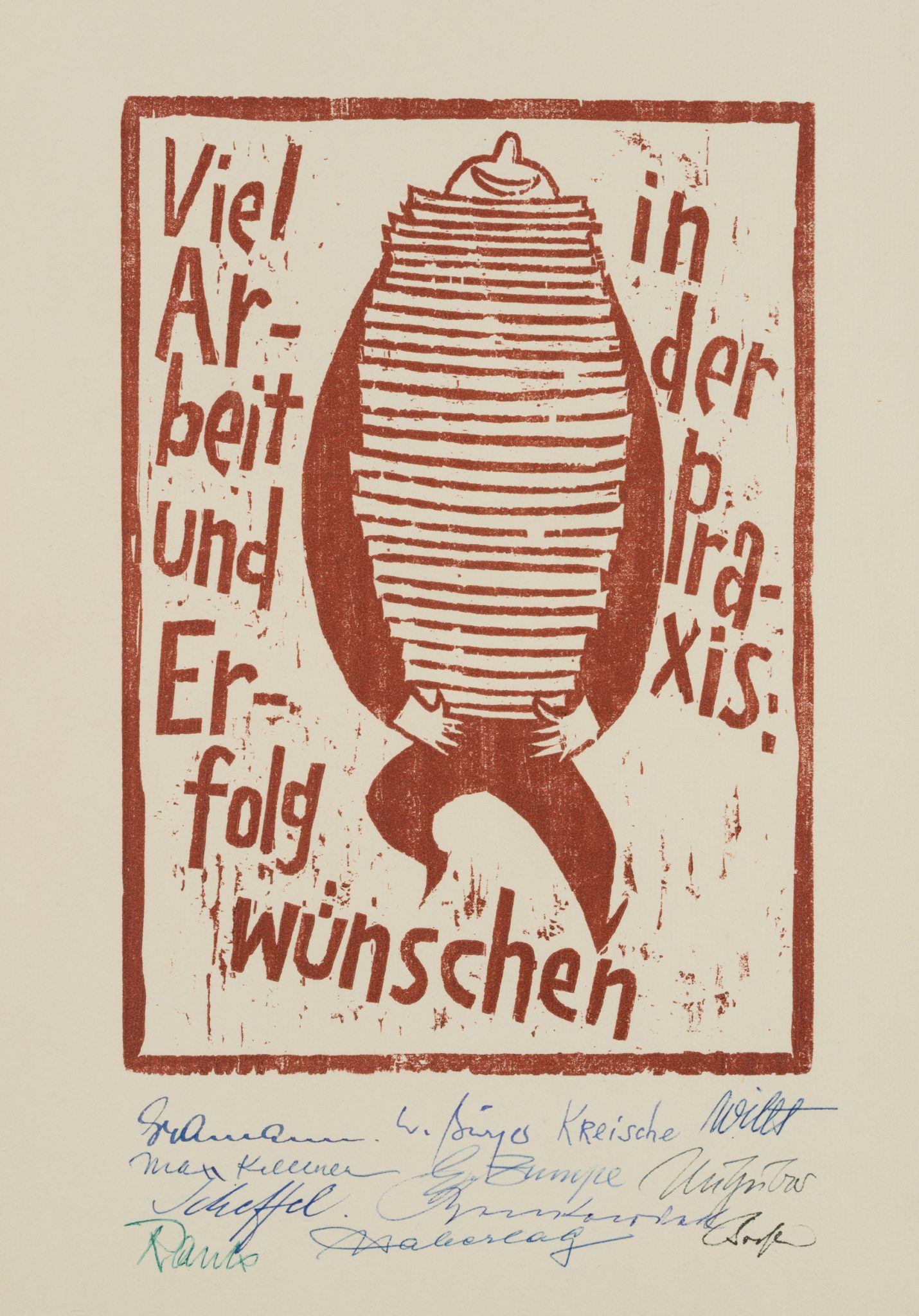 Viel Arbeit und Erfolg in der Praxis