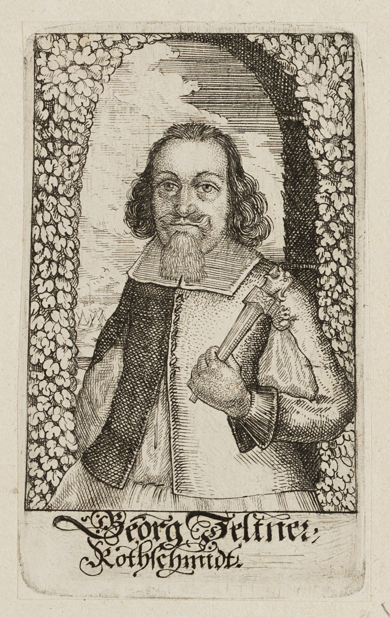 Portrait des Georg Zeltner