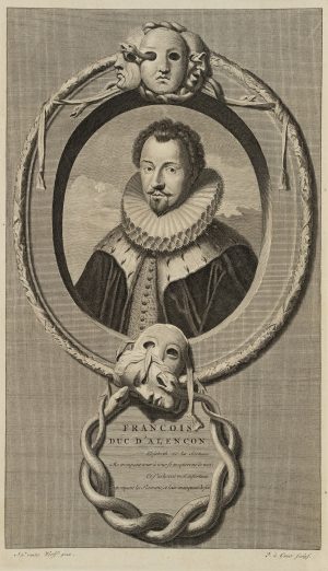 Porträt Duc d'Alençon (1555-1584)
