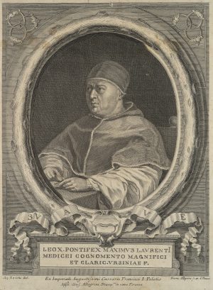 Porträt Papst Leo X. (1475-1521)
