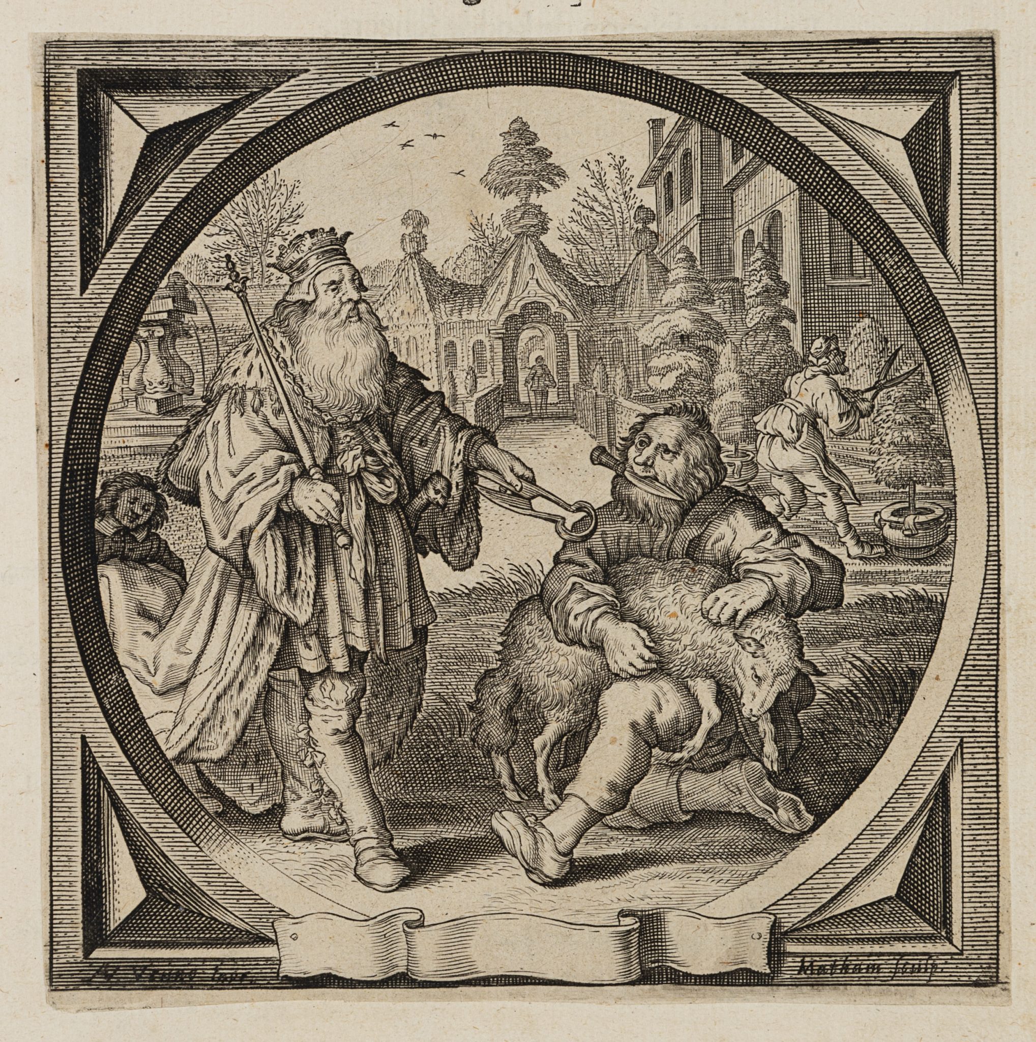 König und Hirte